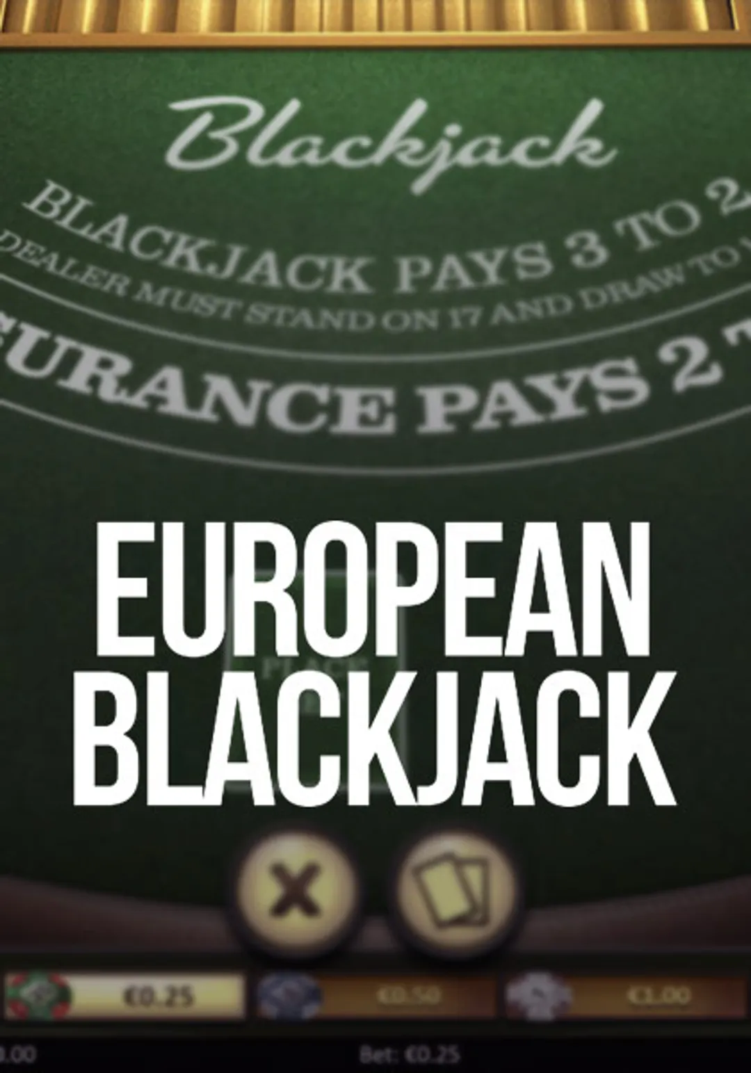 European Blackjack